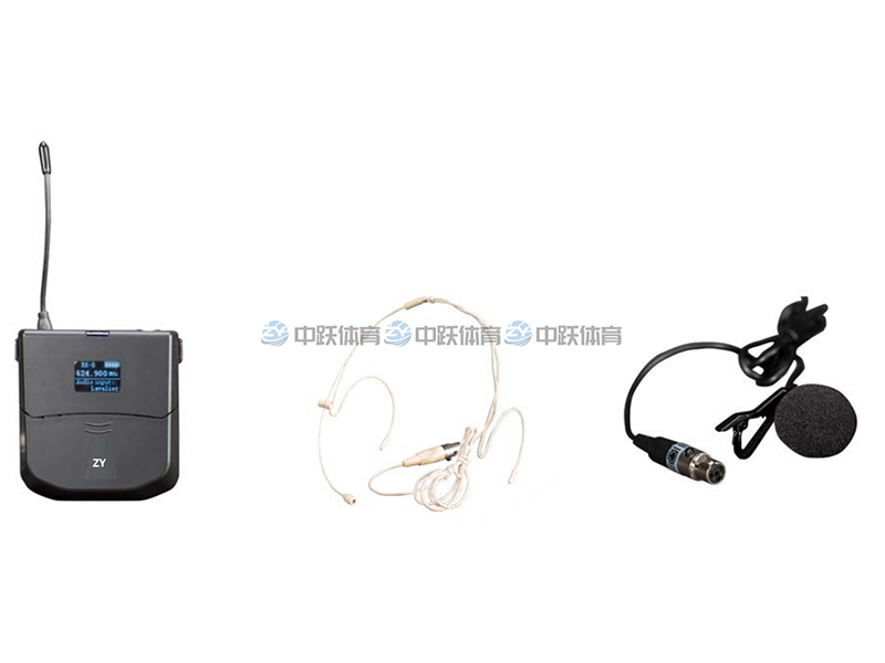 宽频腰挂发射器头戴话筒领夹话筒