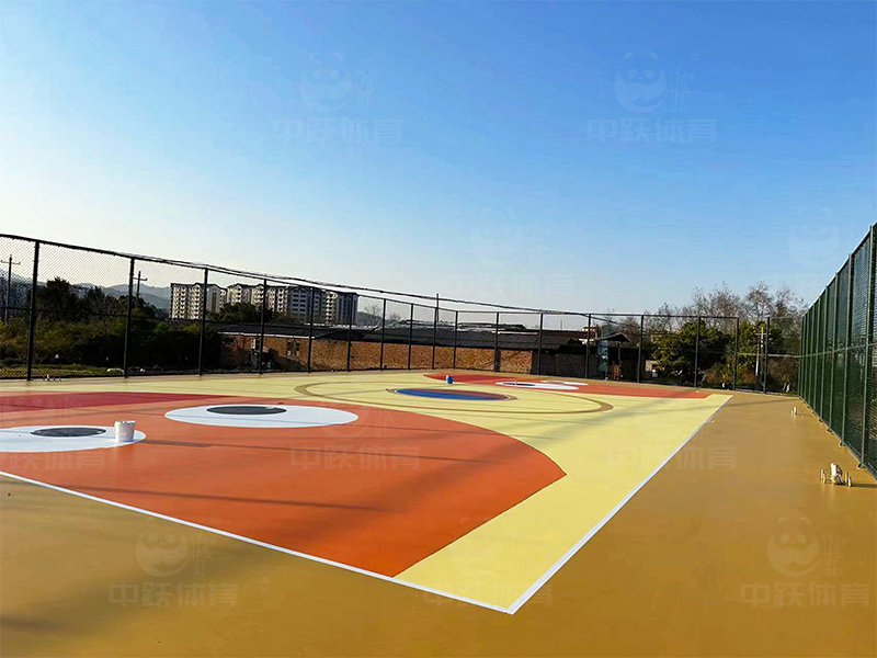 Viral Basketball Court